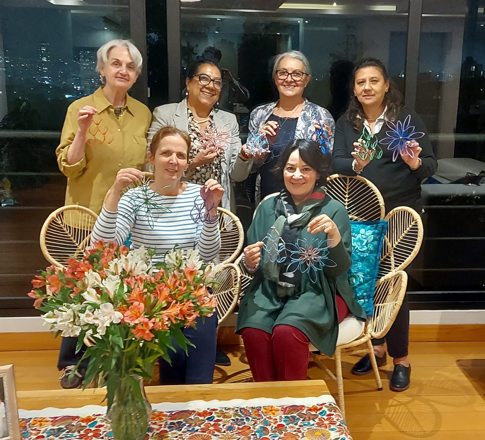 Atelier déco de Noël avec Rebeca