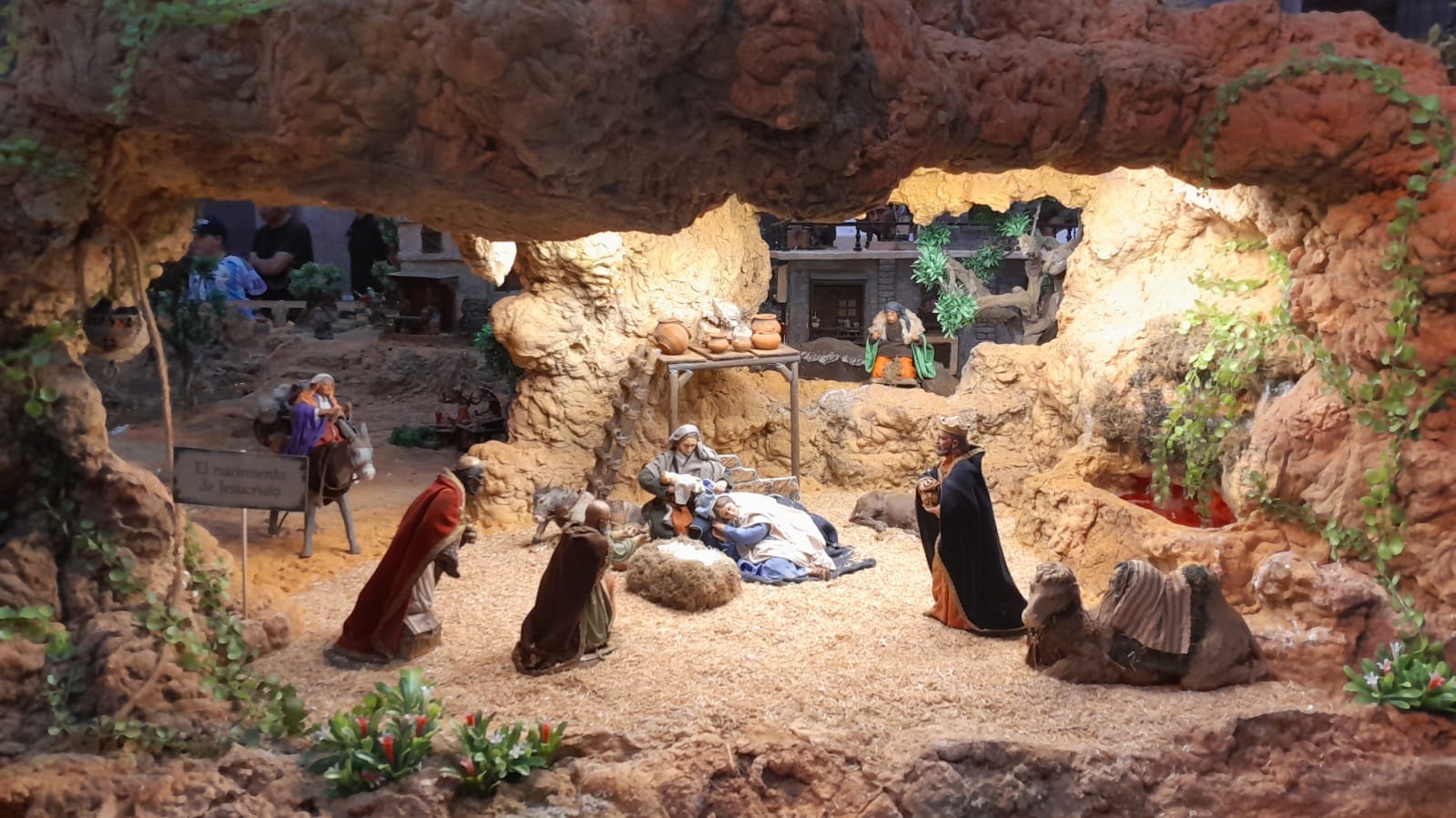 Visite de la crèche monumentale à la Basilique del Voto Nacional